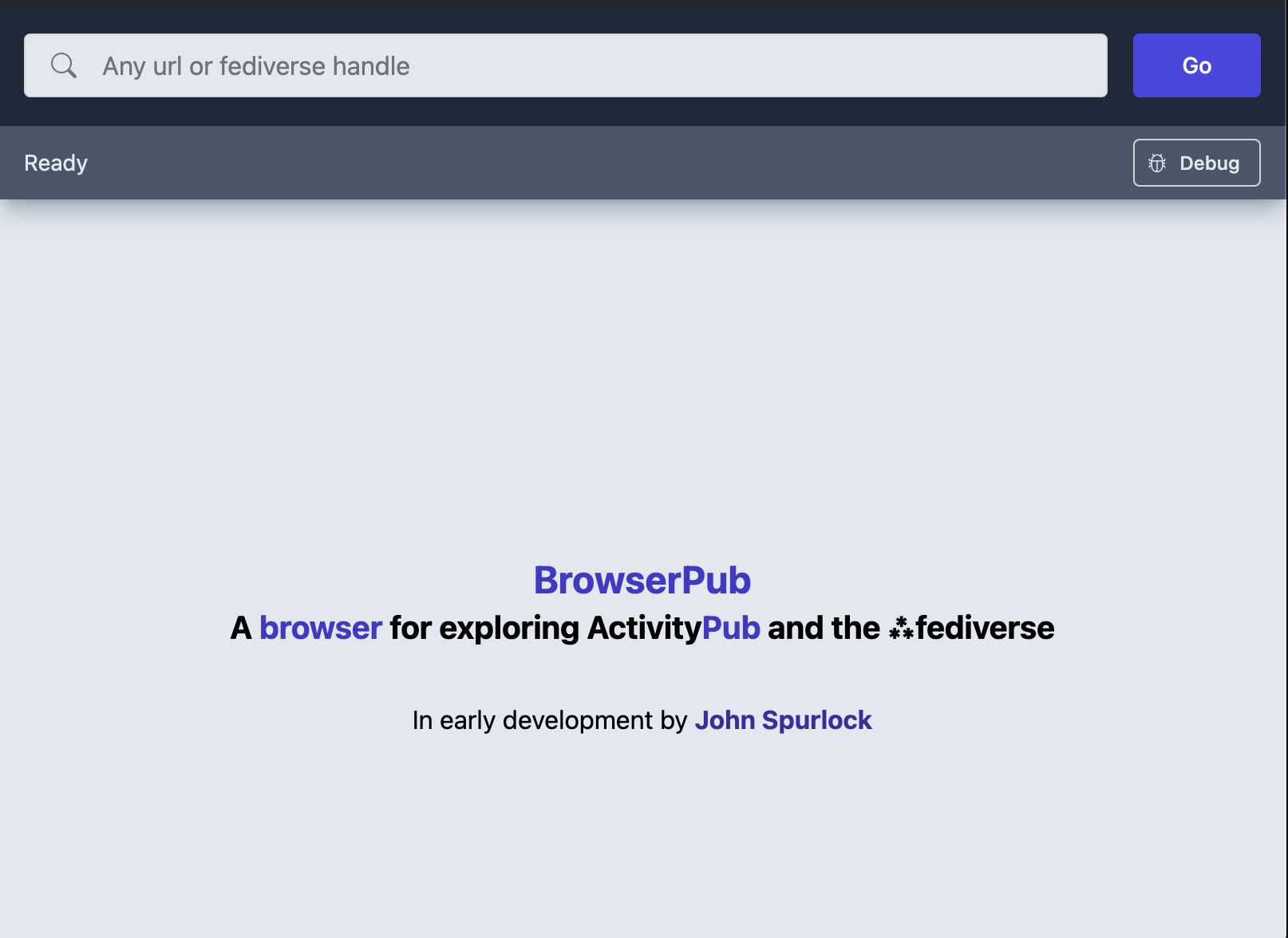 BrowserPub · A browser for exploring ActivityPub and the fediverse